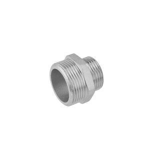 Ниппель переходной усиленный LexLine 1 1/4"х1" НН никелированный НК0594-Вн фото
