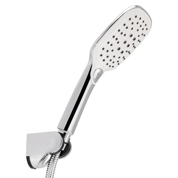 Смеситель для ванны Qtap Grand с поворотным изливом (c душевым гарнитуром) QTGRACRM005 Chrome фото