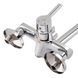 Смеситель для ванны Qtap Grand с поворотным изливом (c душевым гарнитуром) QTGRACRM005 Chrome фото 5