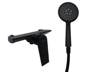 Змішувач для душу, латунь чорний матовий AIM DG08940 matte black фото