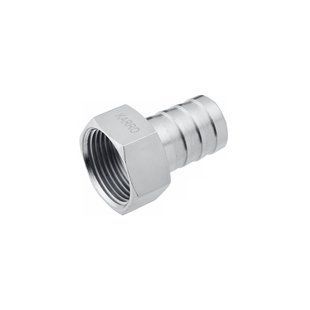 Штуцер Karro 3/4" РВ, D=20 мм никелированный KR-820 фото