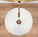 Умивальник (раковина) REA STELLA ROSE GOLD EDGE накладний фото 4