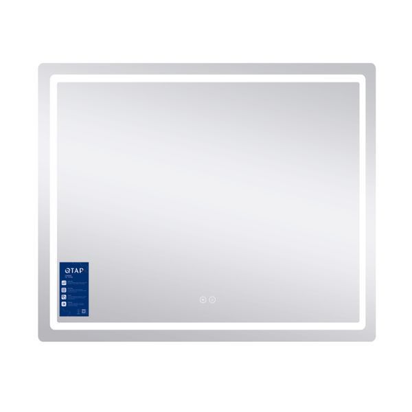 Дзеркало Qtap Mideya (MI2) 900х700 з LED-підсвічуванням Touch, з антизапотіванням, з димером, рег. яскравості QT2078NCF9070 фото
