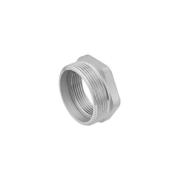 Футорка усиленная LexLine 2"х1 1/2" НВ никелированная НК0728-Вн фото