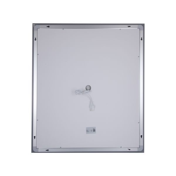 Дзеркало Lidz Kubis 700х800 з LED-підсвічуванням Touch, з антизапотіванням, з димером, рег. яскравості Reverse LD78LF9048070 фото