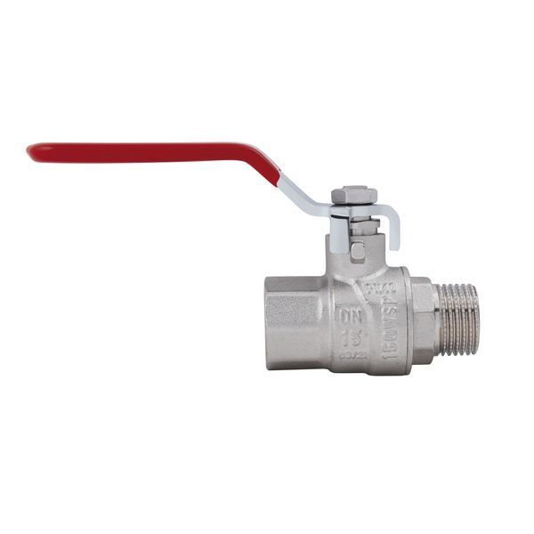 Кран шаровой SD Forte 1/2" ВН для воды (ручка) SF605W15 фото