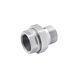 Згін-американка пряма Karro 1 1/4" ВЗ нікельована KR-3102 фото 1