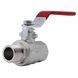 Кран шаровой SD Forte 1/2" ВН для воды (ручка) SF605W15 фото 1