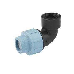 Коліно ПЕ SantehPlast 20х3/4" РВ фото