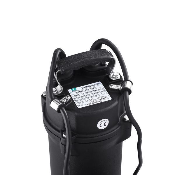 Насос фекальный Pumpman TPS1500A Нmax 15 м Qmax 20 куб.м 1500 Вт с режущим механизмом (чугун) фото