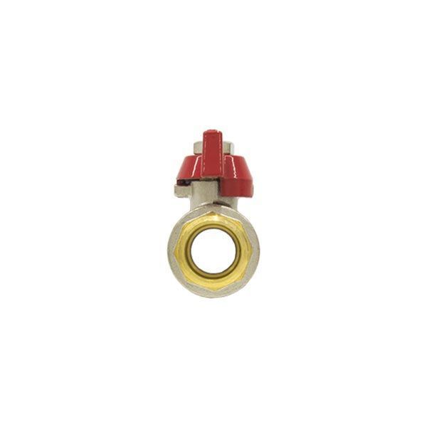 Кран кульовий 1" ВЗ для води (метелик) Raftec Red CBB-031 фото