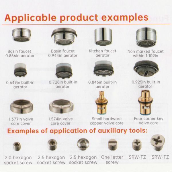 Ключ для аераторів універсальний Kroner KRP - K16 фото