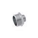 Ніпель перехідний Karro 1"х1/2" ЗЗ нікельований KR-3114 фото 1