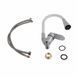 Смеситель для кухни Lidz Tani 008F3 с гибким изливом (k40) LDTAN008F3WCR37037 White / Chrome фото 5