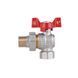 Кран шаровой "Американка" Thermo Alliance 1/2" ВН угловой SD222NW15PN40 фото 4