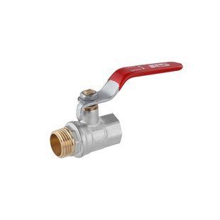 Кран кульовий STA 1/2" ВЗ PN30 ручка, нікельований фото