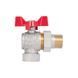 Кран шаровой "Американка" Thermo Alliance 3/4" ВН угловой SD222NW20PN40 фото 5