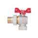 Кран шаровой "Американка" Thermo Alliance 3/4" ВН угловой SD222NW20PN40 фото 4