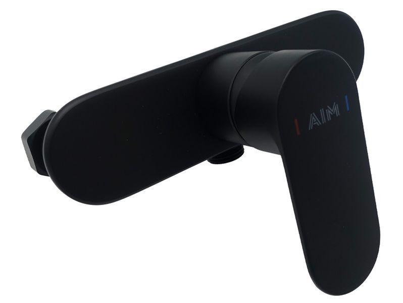 Змішувач для душу, латунь чорний матовий AIM DG01240 matte black фото