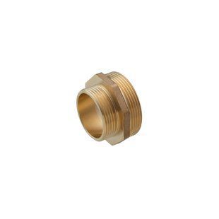 Ніпель перехідний STA 1 1/2"х1 1/4" ЗЗ латунний фото