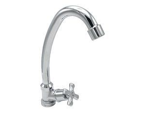 Кран на одну воду (монокран) MILLZ хром MZA A10-C102 фото
