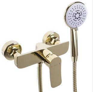 Смеситель для душа REA DART GOLD настенный без излива фото