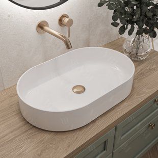Умивальник (раковина) VBI VERONA 60 WHITE накладний фото