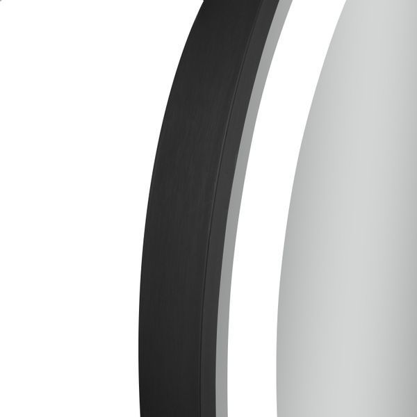 Дзеркало Qtap Gemini 800х700 з LED-підсвічуванням Touch, з антизапотіванням, з димером, рег. темп. кольору (3000-6500K) QT2578R8072B фото