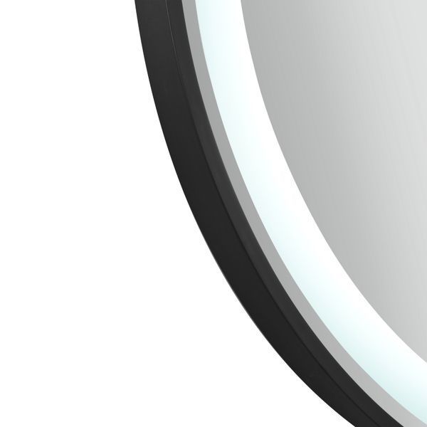 Дзеркало Qtap Gemini 800х700 з LED-підсвічуванням Touch, з антизапотіванням, з димером, рег. темп. кольору (3000-6500K) QT2578R8072B фото