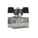 Кран шаровый 1/2" ВВ для воды (бабочка) Raftec Black DRB1 фото 4