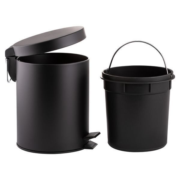 Ведро для мусора Qtap Liberty 5 л QTLIBBLM1149 Black фото