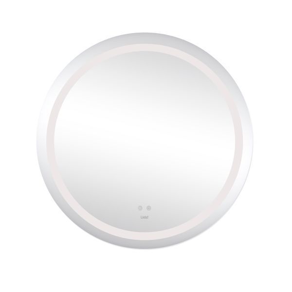 Дзеркало Lidz Aria R800 з LED-підсвічуванням Touch, з антизапотіванням, з димером, рег. яскравості LD78LR800 фото
