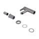 Змішувач для раковини Brinex Pure 001F низький Nickel BRIPUR001FNKL фото 4