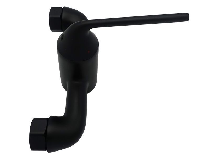 Змішувач для душу, латунь чорний матовий AIM DG13690 matte black фото