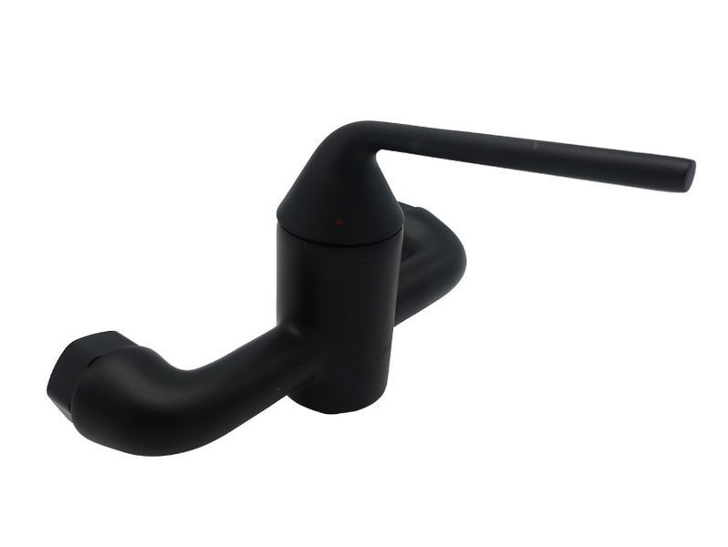 Змішувач для душу, латунь чорний матовий AIM DG13690 matte black фото