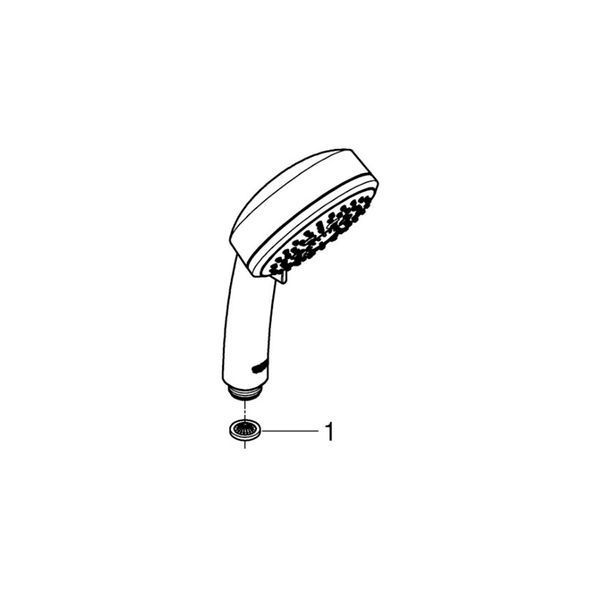 Лейка для ручного душа Grohe Vitalio Comfort 100 26094000 фото
