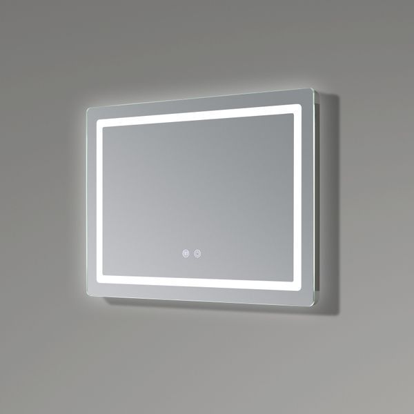 Дзеркало Qtap Mideya (DC-F614) 700х500 з LED-підсвічуванням Touch, з антизапотіванням, димером QT2078NCF07050W фото