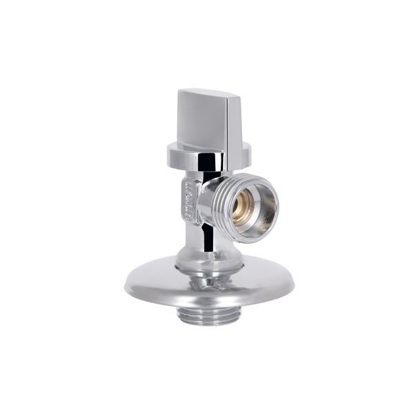 Кран приборный 1/2"х1/2" НР угловой Thermo Alliance SD185W1515 фото