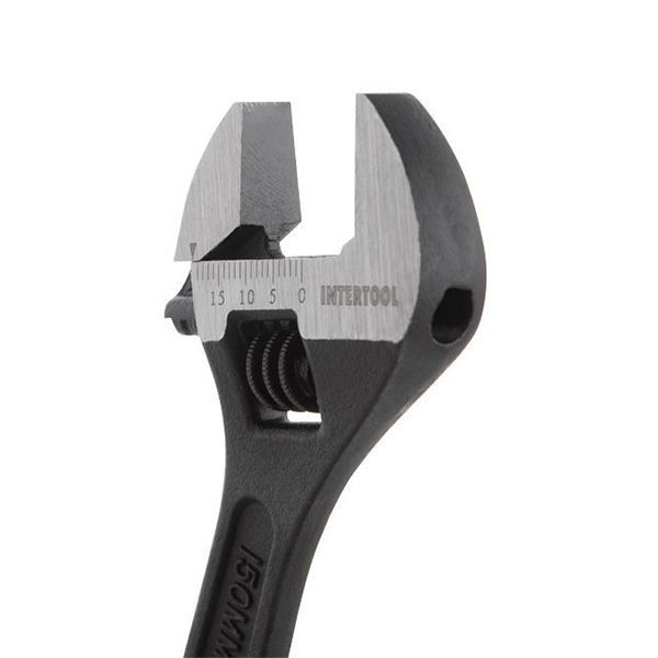 Ключ розвідний 150 мм (0-20 мм) Intertool HT-0191 фото