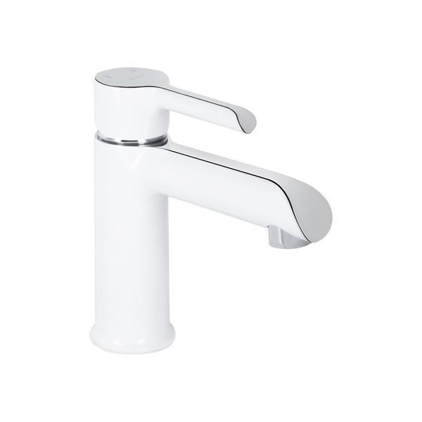 Змішувач для раковини Qtap Grand (з гігієнічним душем) QTGRA272CRW45671 Chrome/White фото