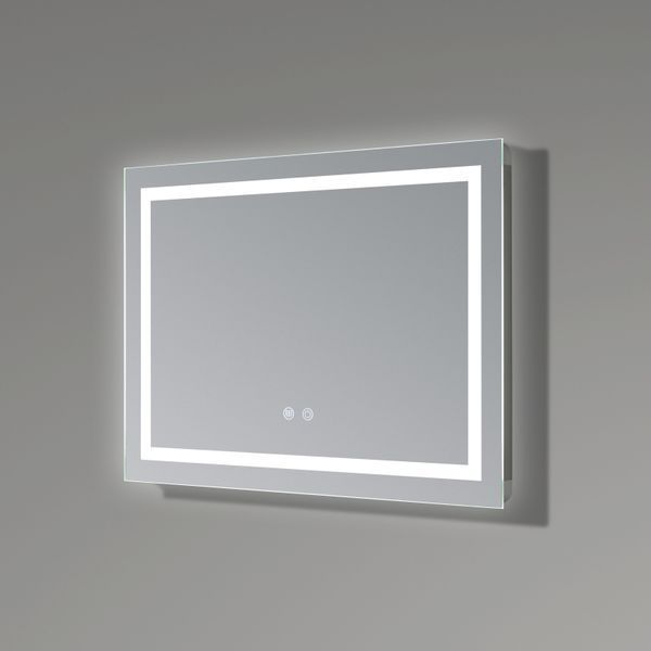 Дзеркало Qtap Mideya (DC-F613) 700х500 з LED-підсвічуванням Touch, з антизапотіванням, димером QT2078NCF7050W фото