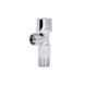 Кран приладовий кутовий 1/2"х1/2" хром, кульовий Thermo Alliance Standart SF340W1515 фото 1