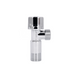 Кран приладовий кутовий 1/2"х1/2" хром, кульовий Thermo Alliance Standart SF340W1515 фото 5