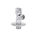Кран приладовий кутовий 1/2"х1/2" хром, кульовий Thermo Alliance Standart SF340W1515 фото 3