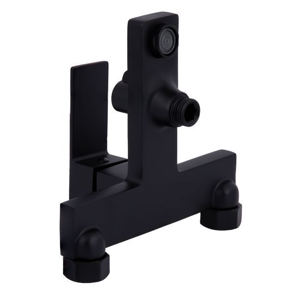 Смеситель для ванны Qtap Gemini (c душевым гарнитуром) QTGEM259BLM45682 Black Matt фото