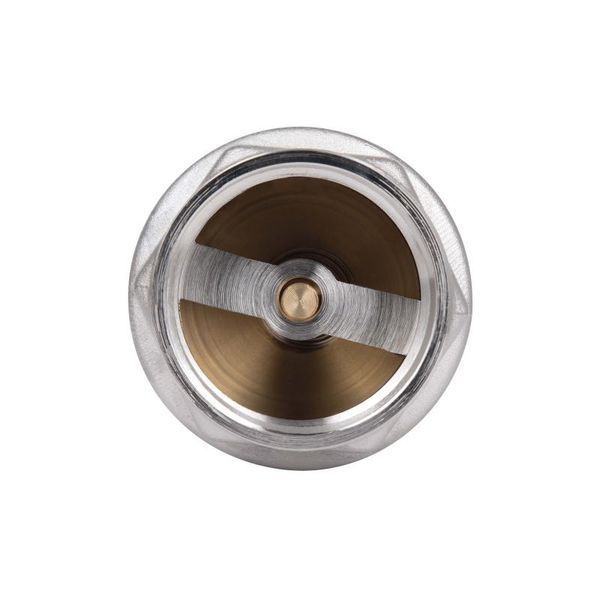Зворотний клапан із латунним штоком Thermo Alliance Forte 1&nbsp;1/2"ВВ нікель TAF240W40 фото