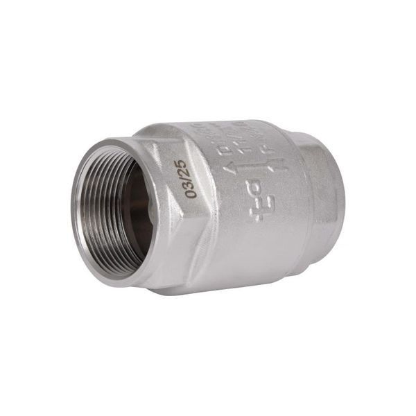 Зворотний клапан із латунним штоком Thermo Alliance Forte 1&nbsp;1/2"ВВ нікель TAF240W40 фото