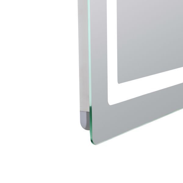 Дзеркало Lidz Kubis 700х800 з LED-підсвічуванням Touch, з антизапотіванням, з димером, рег. яскравості LD78LF904708048447 фото