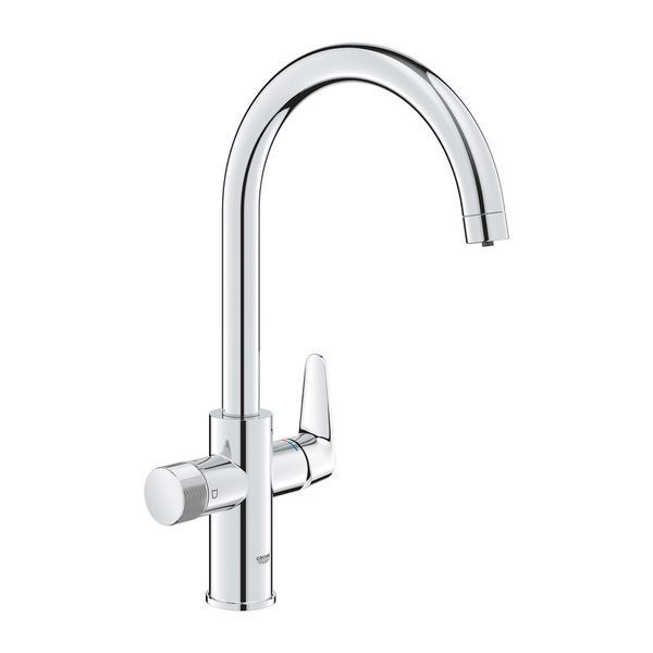 Смеситель для кухни Grohe Blue Pure StartCurve 30592000 с фильтром Blue S-Size 40404001 и головкой 64508001 (30594040) фото