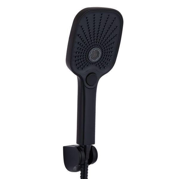 Смеситель для ванны Qtap Gemini (c душевым гарнитуром) QTGEM259BLM45682 Black Matt фото